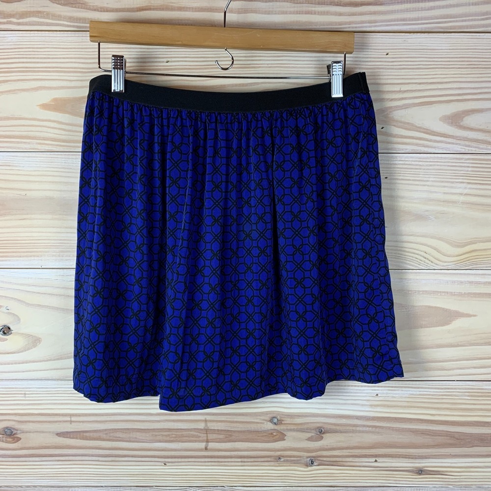 Joe Fresh Skirt Womens Medium Blue Mini Career Casual